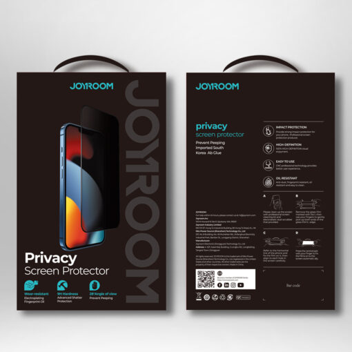 iPhone 13 Mini privaatsusfiltriga kaitseklaas Anti Spy Privacy Joyroom 25D 6