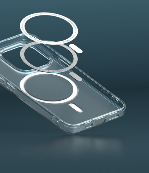 iPhone 13 PRO MagSafe umbris plastikust mati taguse ja silikoonist raamiga labipaistev FMGM548E52 8