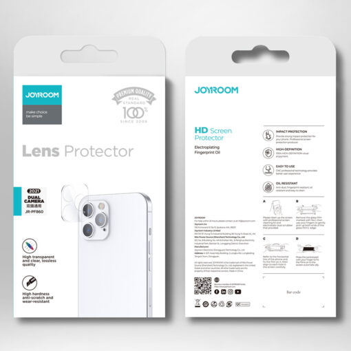 iPhone 13 PRO ja iPhone 13 PRO MAX kaamera kaitseklaas Joyroom Mirror Lens protector 5