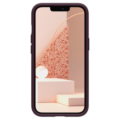 iPhone 13 umbris Caseology Parallax plastikust taguse ja silikoonist raamiga Burgundy 4