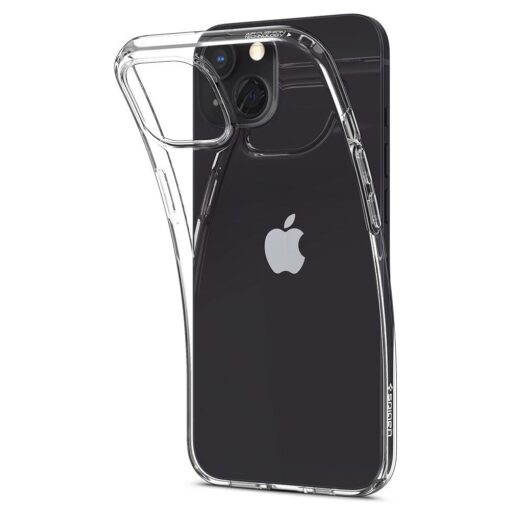 iPhone 13 umbris Spigen Liquid Crystal silikoonist labipaistev 5
