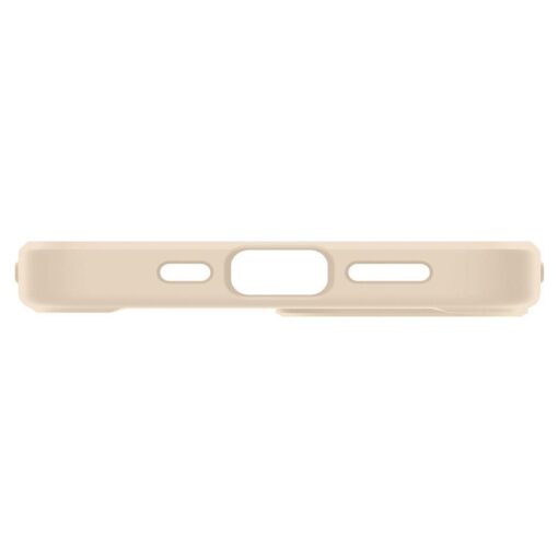 iPhone 13 umbris Spigen Ultra Hybrid plastikust taguse ja silikoonist raamiga Sand Beige 7