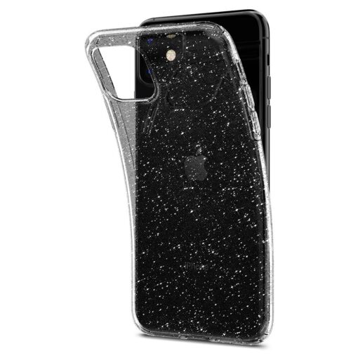 Apple iPhone 11 umbris Spigen Liquid Crystal Glitter Crystal Quartz sadelev 5
