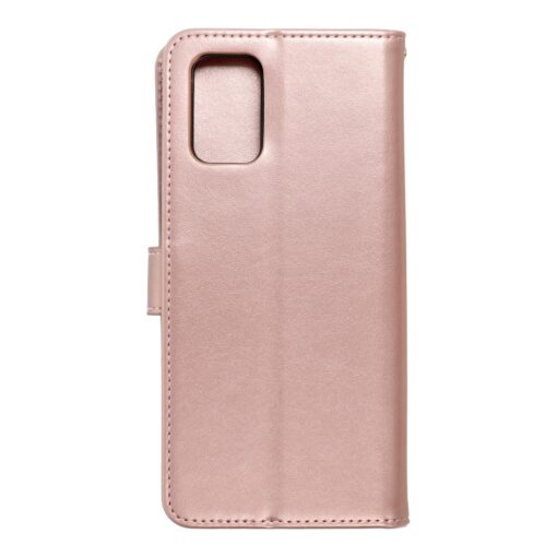 Samsung A03s kaaned kunstnahast kaarditaskuga MEZZO puu roosa kuld 1
