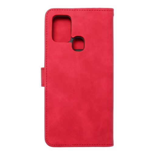 Samsung A21S kaaned kunstnahast kaarditaskuga MEZZO joulukuusk punane 1
