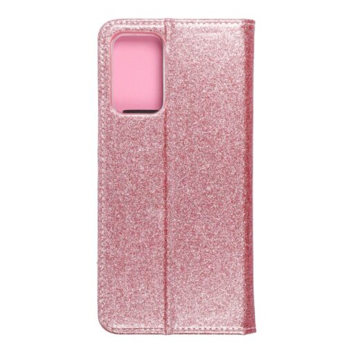 Samsung A72 kaaned kunstnahast kaarditaskuga sadelev roosa kuld 1