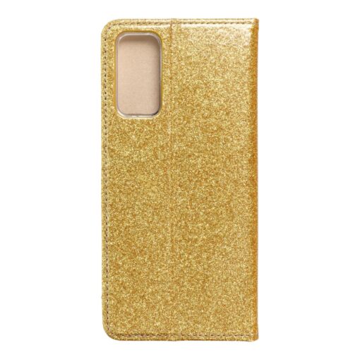 Samsung S20 FE kaaned kunstnahast kaarditaskuga sadelev kuldne 1