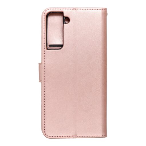 Samsung S21 kaaned kunstnahast kaarditaskuga MEZZO mandala roosa kuld 1