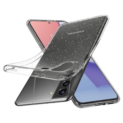 Samsung S21 umbris sadelev Spigen Liquid Glitter Crystal 6
