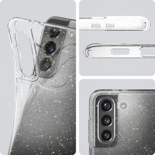 Samsung S21 umbris sadelev Spigen Liquid Glitter Crystal 8