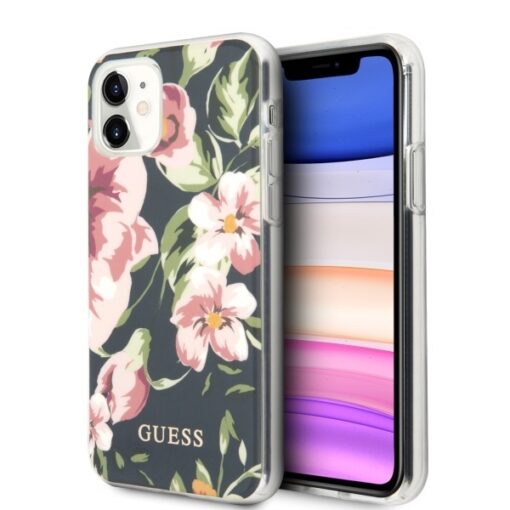 iPhone 11 umbris Guess GUHCN61IMLFL03 Flower Collection