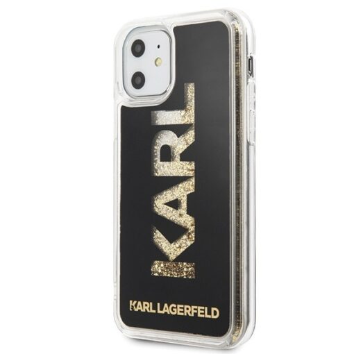 iPhone 11 umbris Karl Lagerfeld KLHCN61KAGBK Glitter 1