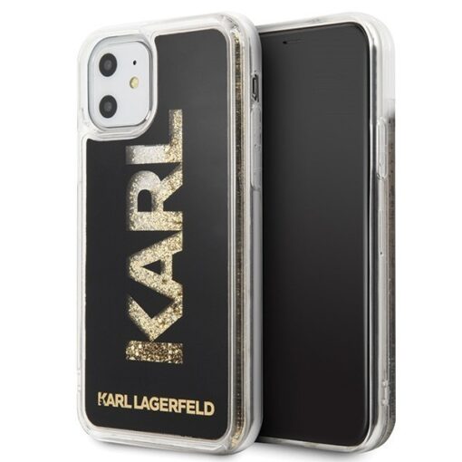 iPhone 11 umbris Karl Lagerfeld KLHCN61KAGBK Glitter