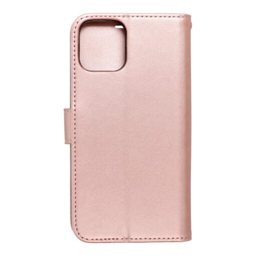 iPhone 12 12 PRO kaaned kunstnahast kaarditaskuga MEZZO puu roosa kuld 1