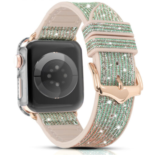 Apple Watch rihm 384041mm Chameleon sadelev silikoonist Crystal hobe 2