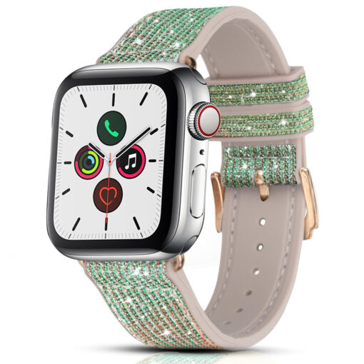 Apple Watch rihm 384041mm Chameleon sadelev silikoonist Crystal hobe 3