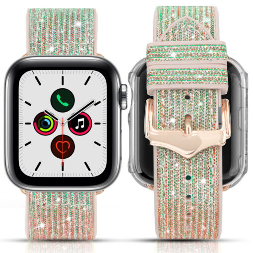 Apple Watch rihm 384041mm Chameleon sadelev silikoonist Crystal hobe