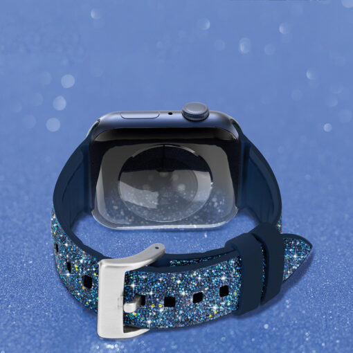 Apple Watch rihm 384041mm Crystal silikoonist sinine 2