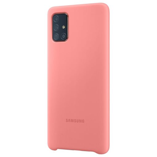 Samsung A71 umbris silikoonist Samsung roosa EF PA715TPEGEU 1