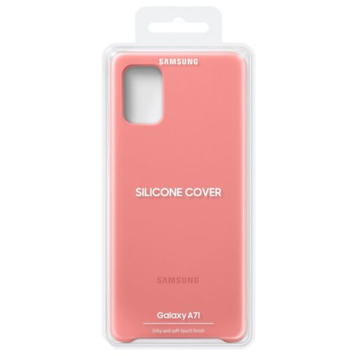 Samsung A71 umbris silikoonist Samsung roosa EF PA715TPEGEU 6
