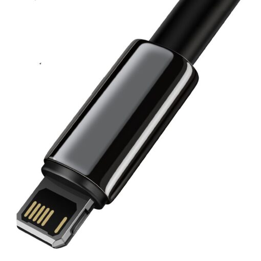 USB Lightning iphone laadija juhe must 2.4A 1m must CALWJ 01 1