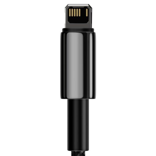 USB Lightning iphone laadija juhe must 2.4A 2m must CALWJ A01 4