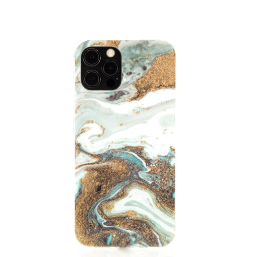 iPhone 12 Pro umbris silikoonist marble glitter 5 1