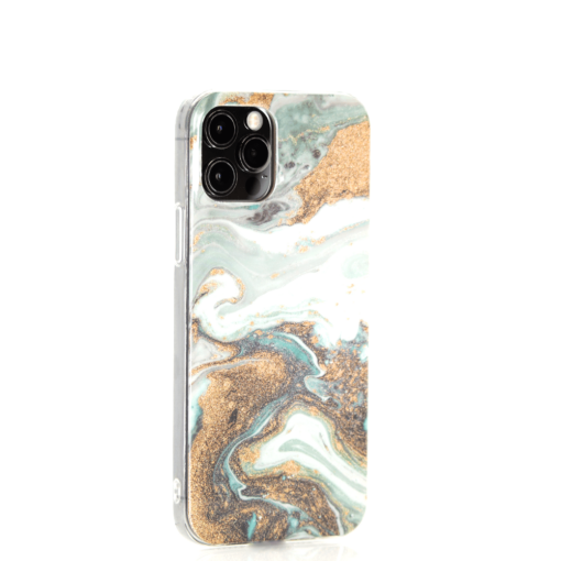 iPhone 12 mini umbris silikoonist marble glitter 5 3