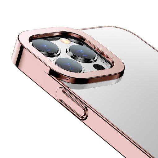 iPhone 13 PRO umbris plastikust Baseus Glitter laikivate servadega roosa 1