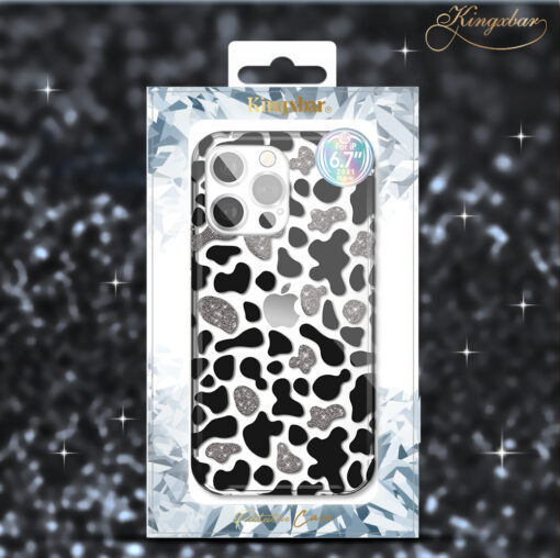 iPhone 13 PRO umbris plastikust Kingxbar Wild mustriga leopard 9