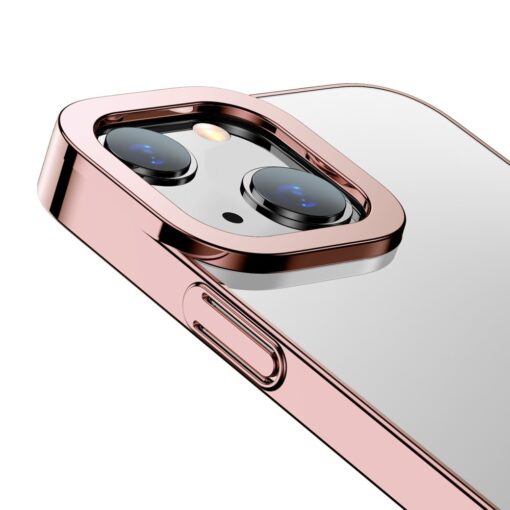 iPhone 13 umbris plastikust Baseus Glitter laikivate servadega roosa 1