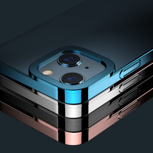 iPhone 13 umbris plastikust Baseus Glitter laikivate servadega sinine 10