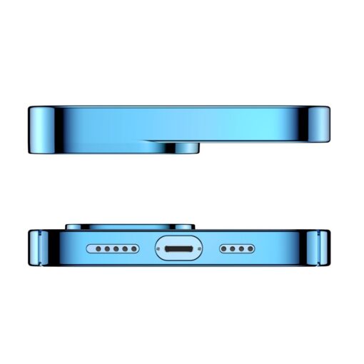 iPhone 13 umbris plastikust Baseus Glitter laikivate servadega sinine 2