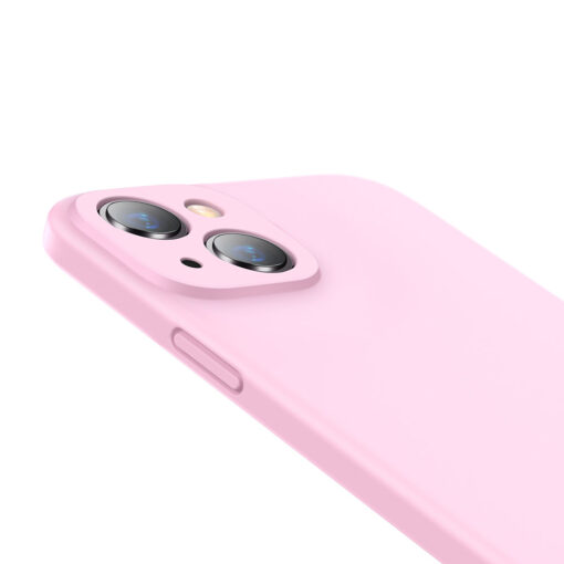 iPhone 13 umbris silikoonist Baseus Liquid Gel roosa 6