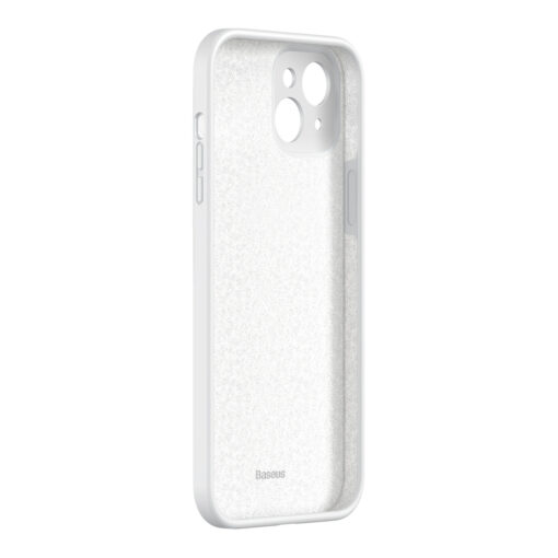 iPhone 13 umbris silikoonist Baseus Liquid Gel valge 5