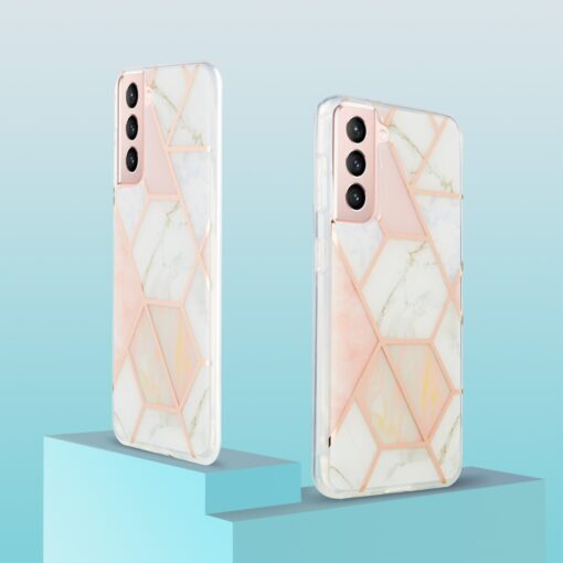 Samsung S21 umbris silikoonist marmori imitatsiooniga 1 7
