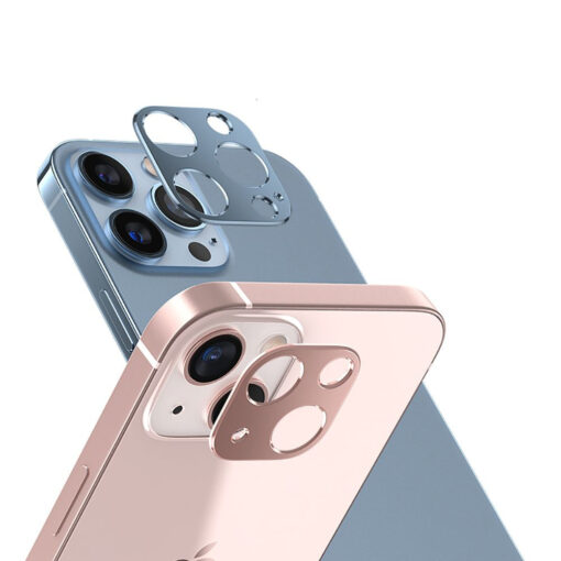 iPhone 13 MINI ja 13 kaamera umbruse kaitse roosa 4