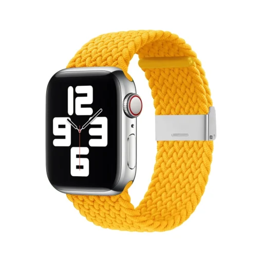 Kellarihm Apple Watch 424445 Braided kollane