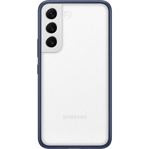 Samsung S22 Frame Cover umbris plastikust taguse ja silikoonist raamiga EF MS901CNEGWW sinine 2