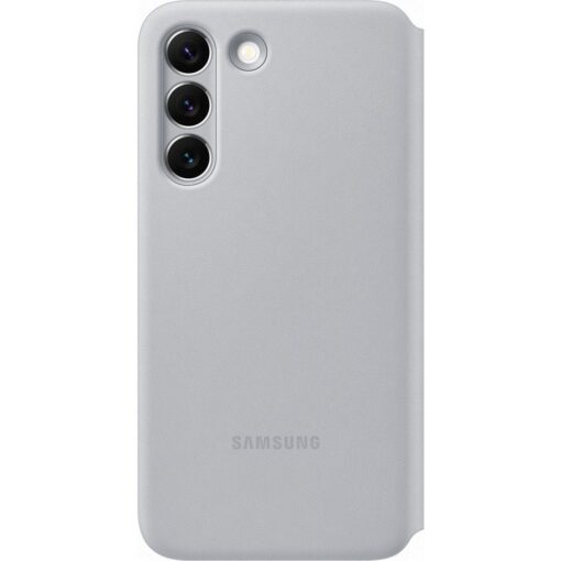 Samsung S22 LED View Cover kaaned EF NS901PJEGEE helehall 2