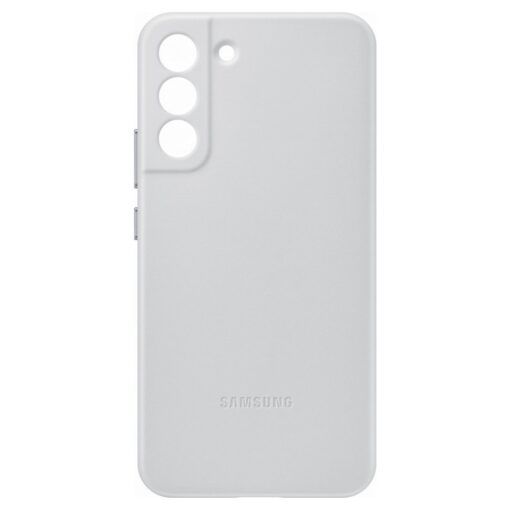 Samsung S22 PLUS Leather Cover umbris nahast EF VS906LJEGWW helehall 4