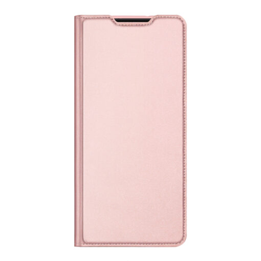 Samsung S22 PLUS kaarditaskuga kaaned kunstanahast Dux Ducis Skin Pro roosa 11