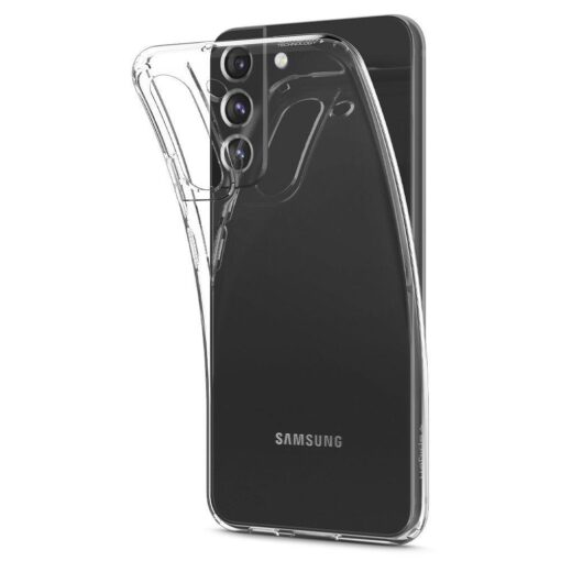 Samsung S22 PlUS umbris Spigen Liquid Crystal silikoonist labipaistev 6