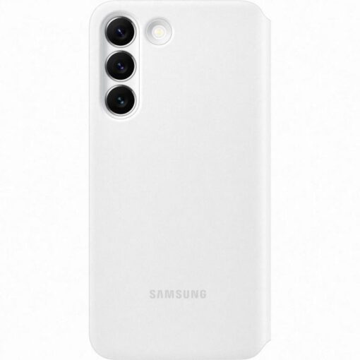 Samsung S22 Smart Clear View kaaned Antibakteriaalse kattega EF ZS901CWEGEE valge 5