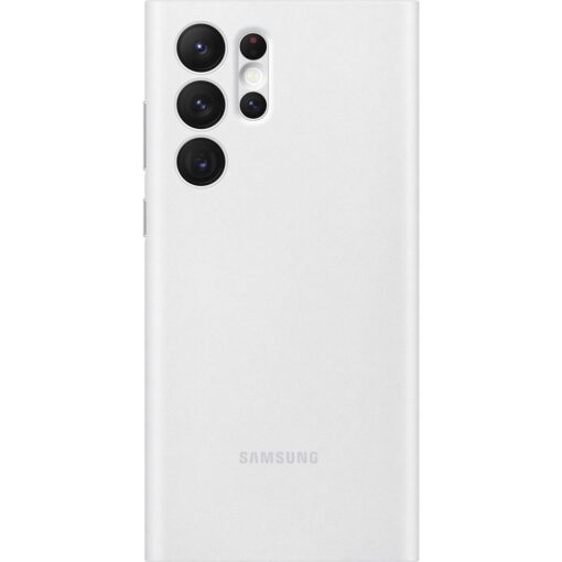 Samsung S22 ULTRA Smart Clear View kaaned Antibakteriaalse kattega EF ZS908CWEGEE valge 2
