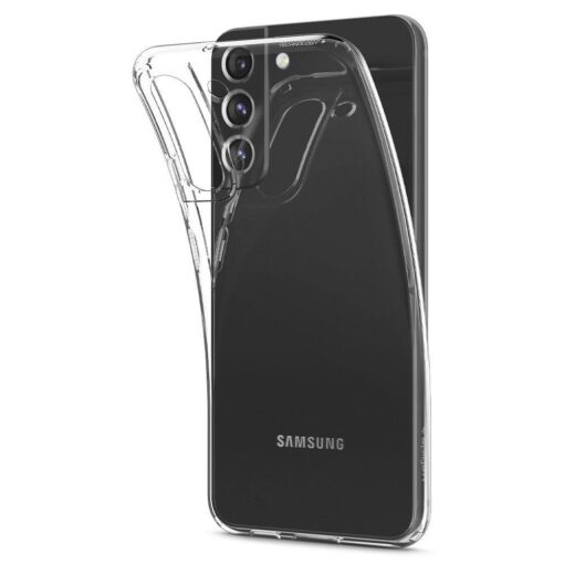 Samsung S22 umbris Spigen Liquid Crystal silikoonist labipaistev 6