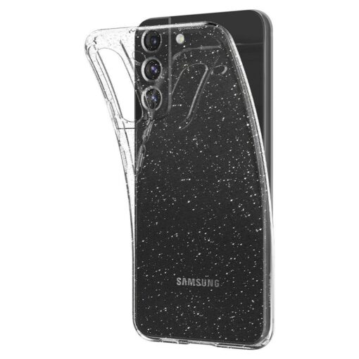 Samsung S22 umbris Spigen Liquid Crystal silikoonist sadelev 5