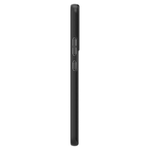 Samsung S22 umbris Spigen Thin Fit silikoonist raamiga ja plastikust tagusega must 4