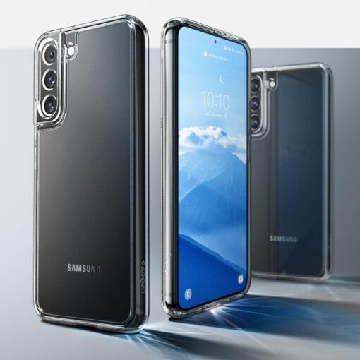 Samsung S22 umbris Spigen Ultra Hybrid silikoonist labipaistev 8