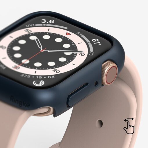 Apple Watch umbris Ringke Slim 2tk Watch 6 44mm Watch 5 44mm Watch 4 44mm Watch SE 44mm labipaistev 2